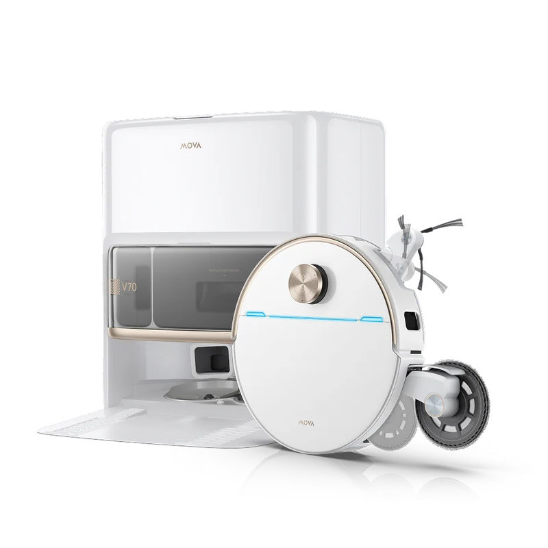MOVA V70 Ultra Complete X Robot Vacuum White