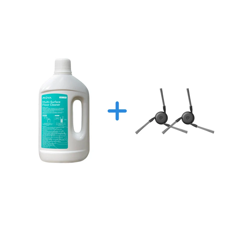 1L Reinigungslösung + Seitenbürste für MOVA P50/P70 Pro Ultra