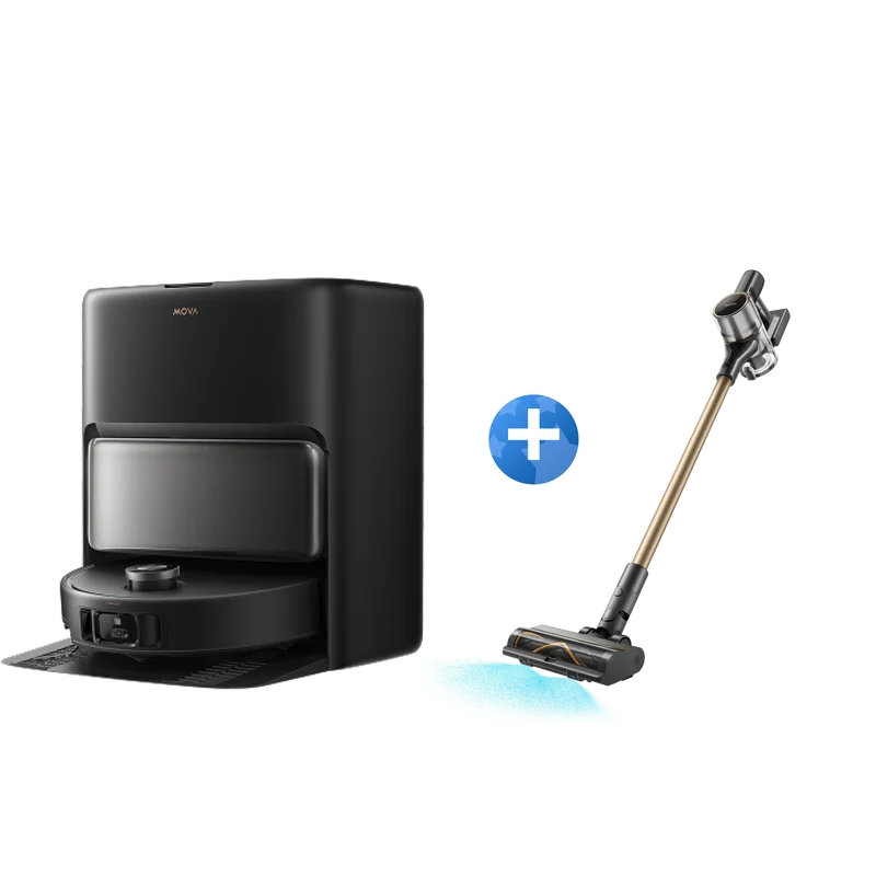 MOVA V50 Ultra Complete Saugroboter Schwarz + S5 Sense