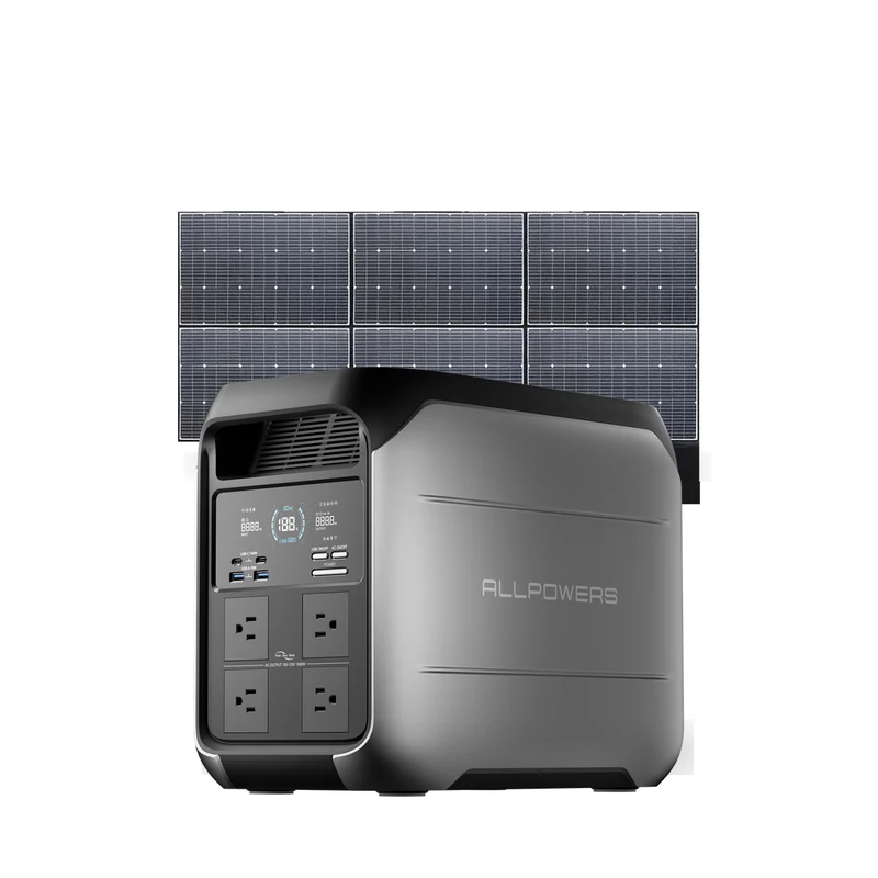 ALLPOWERS P1800 Mit 600W Solarpanel | 1800W Solargenerator