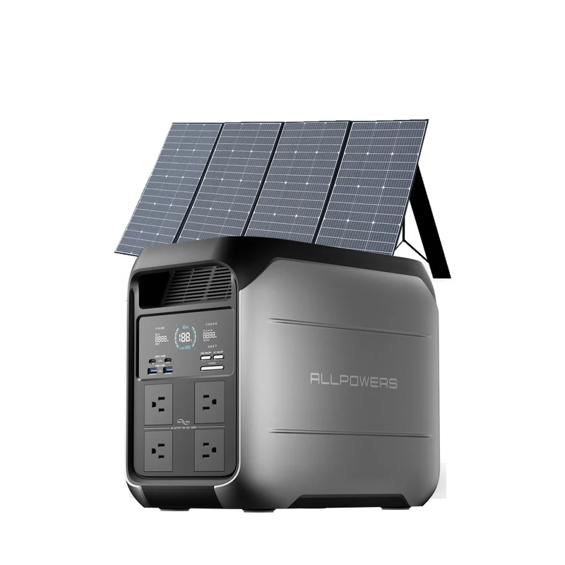 ALLPOWERS P1800 Mit 400W Solarpanel | 1800W Solargenerator