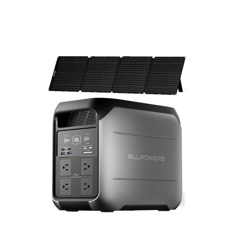 ALLPOWERS P1800 Mit 200W Solarpanel | 1800W Solargenerator