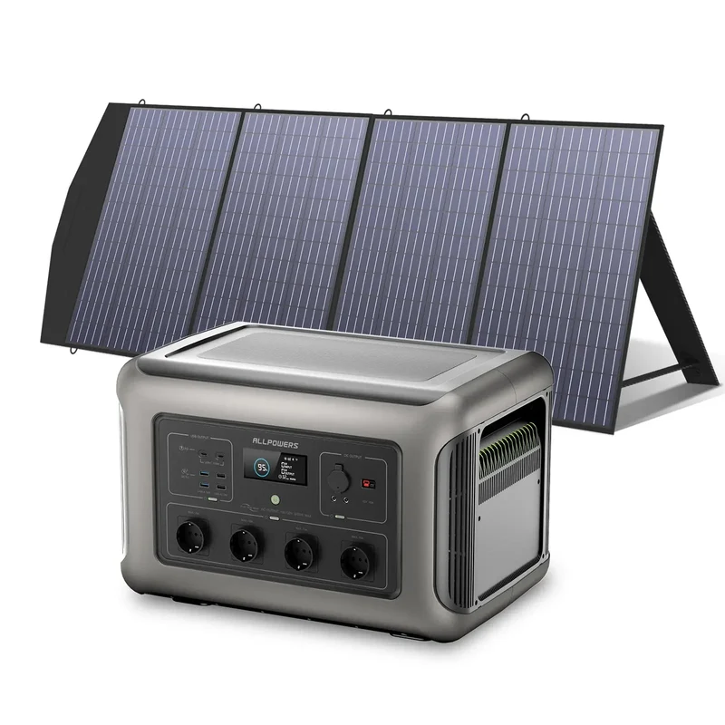 ALLPOWERS Solar Generator Kit 3500W (R3500 V2 + SP033 200W Solar Panel)