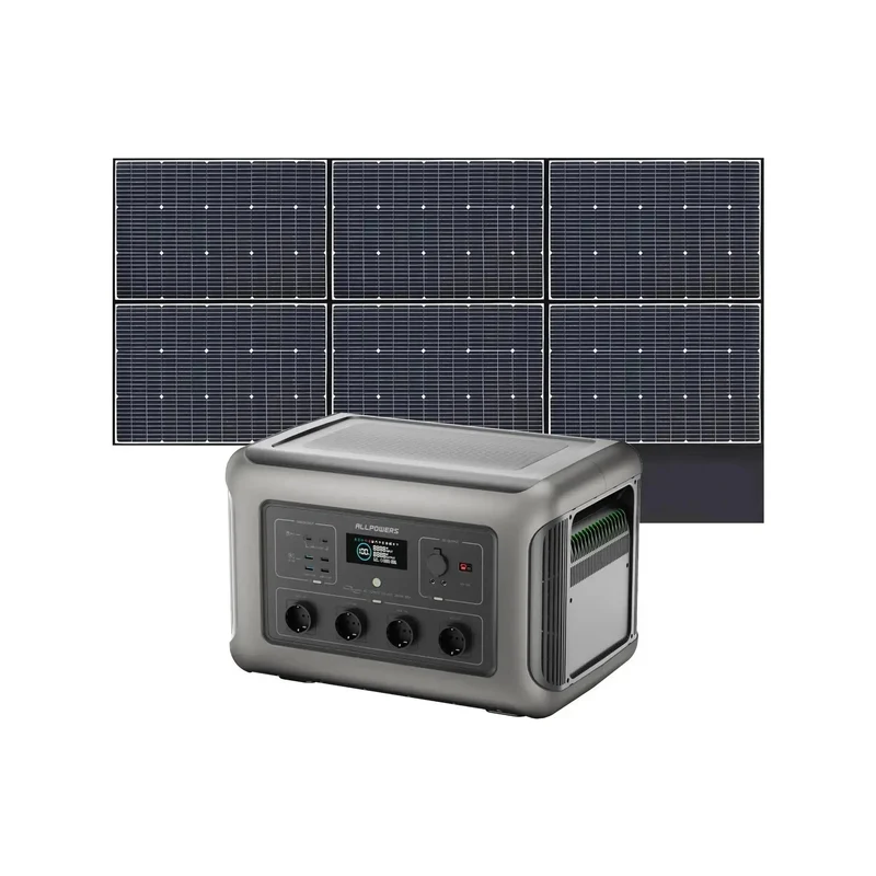 ALLPOWERS Solar Generator Kit 3500W (R3500 V2 + SP039 600W Solar Panel)