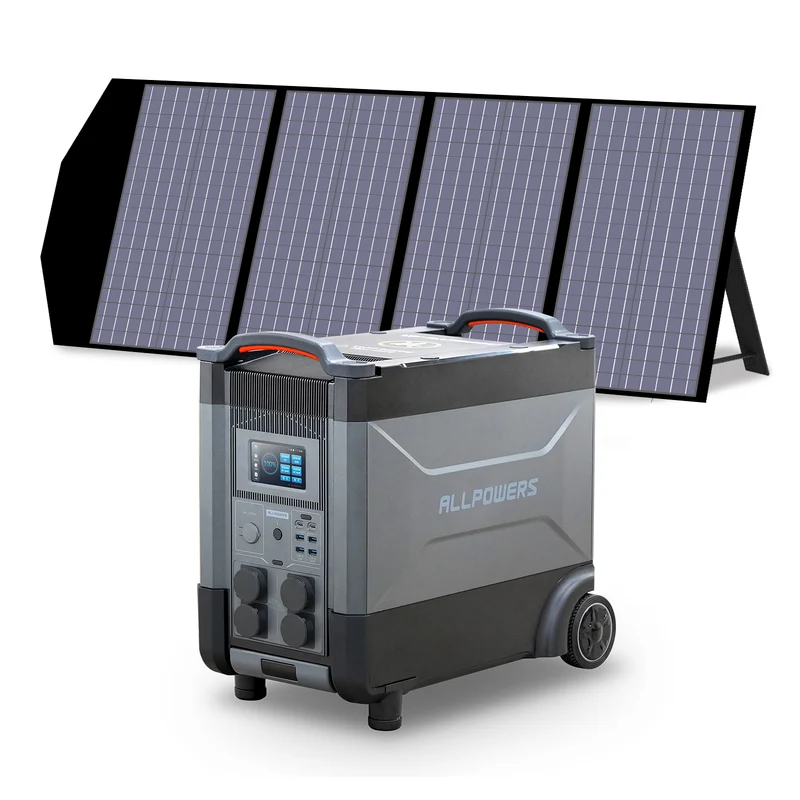 ALLPOWERS R4000 Mit 140W Solarpanel | 4000W Solargenerator