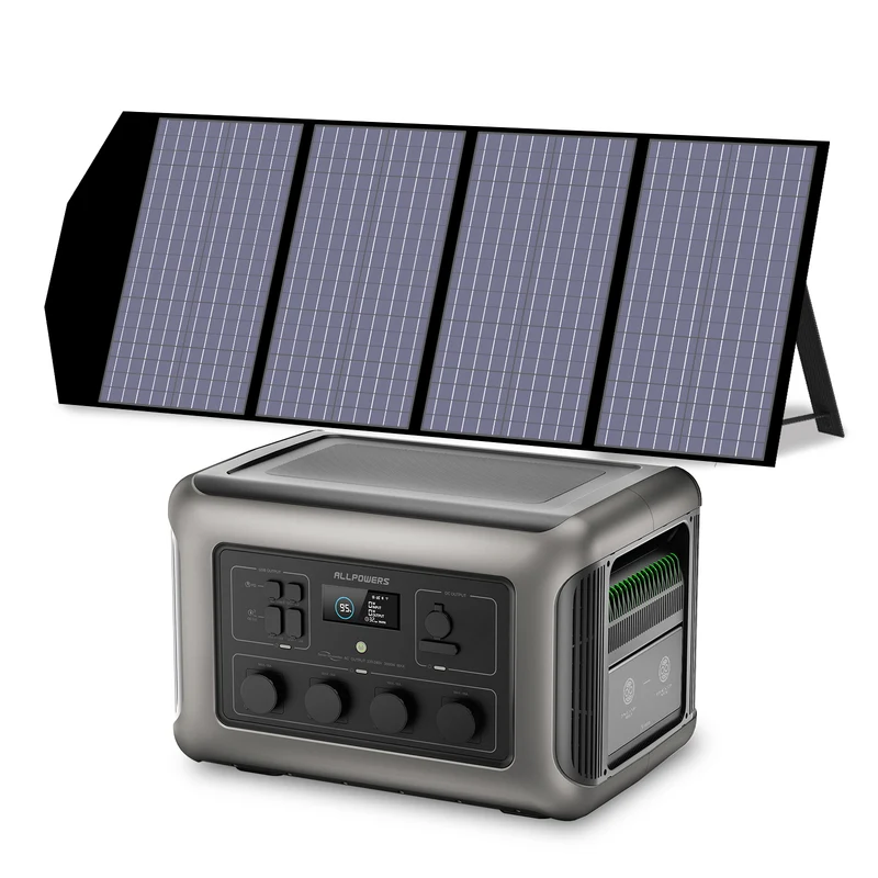 ALLPOWERS 3500W Solargenerator R3500 Mit 140W Solarpanel