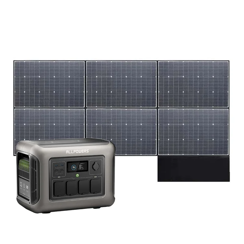 ALLPOWERS R1500 Mit 600W Solarpanel | 1800W Solargenerator