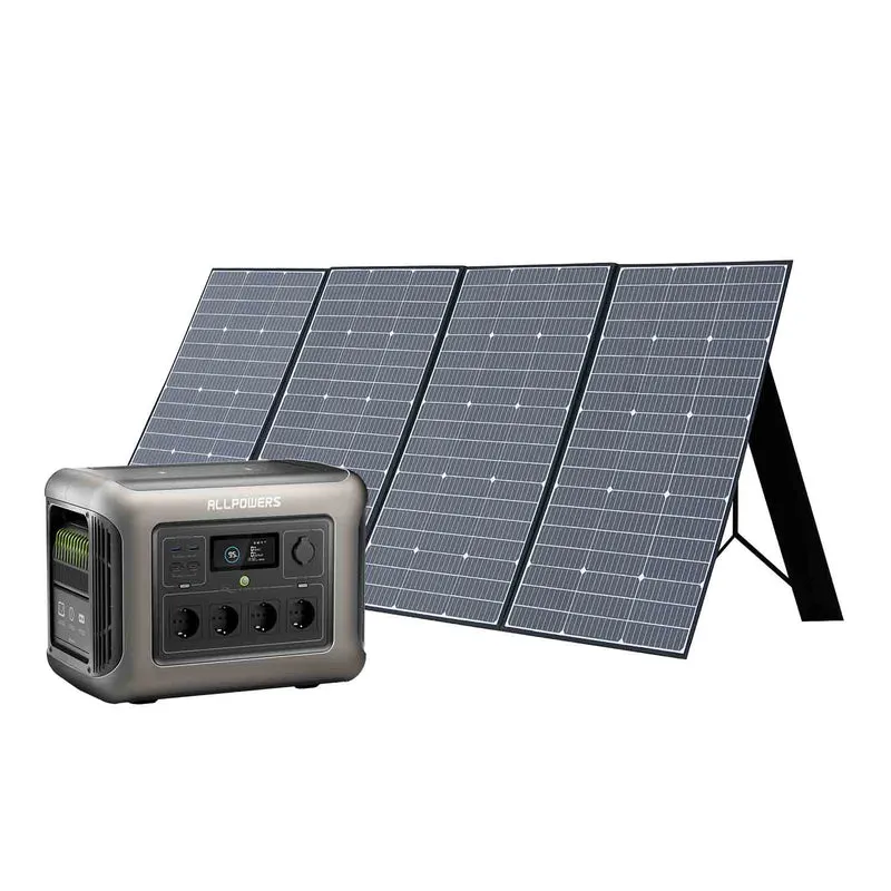 ALLPOWERS R1500 Mit 400W Solarpanel | 1800W Solargenerator