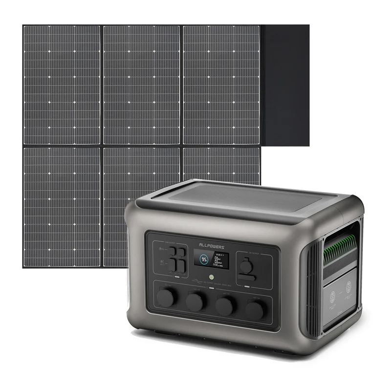 ALLPOWERS 3500W Solargenerator R3500 Mit 600W Solarpanel