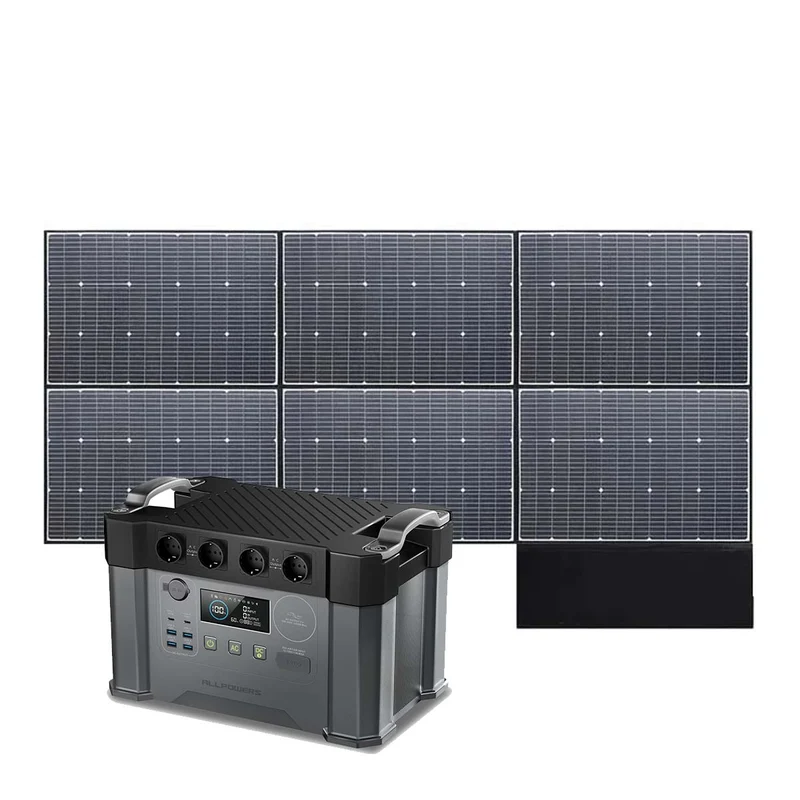 ALLPOWERS S2000 Pro Mit 600W Solarpanel | 2400W Solargenerator