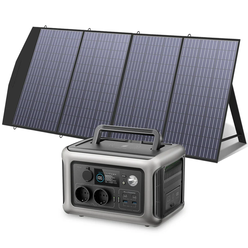 ALLPOWERS 600W Solargenerator R600 Mit 200W Solarpanel