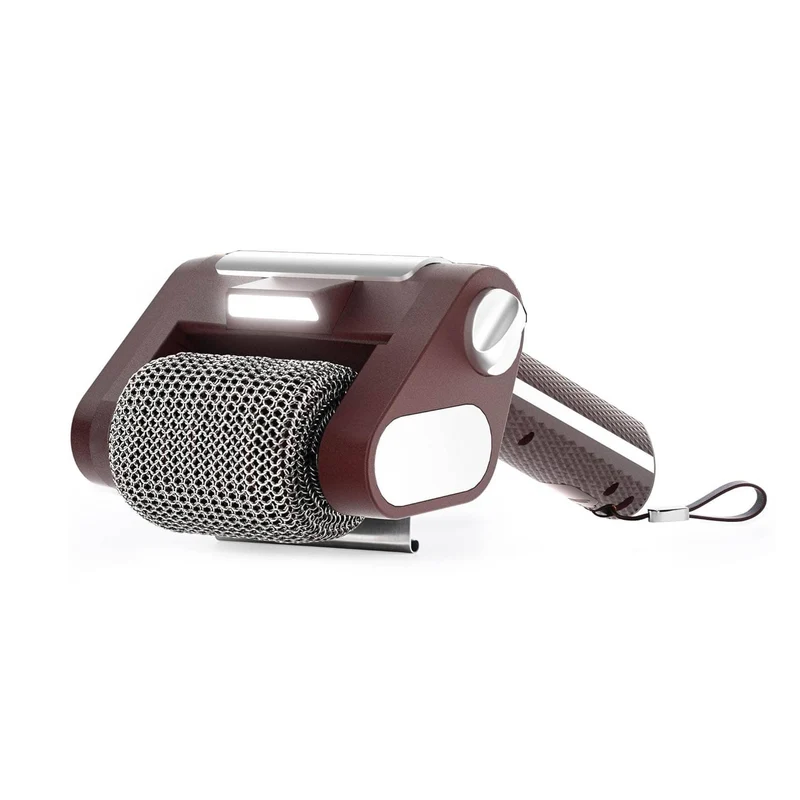Elektrischer Grillreiniger – USB-C, Vibrationsfunktion, Metalldraht-Kopf, kabellos