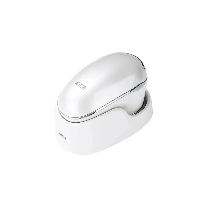 KiCA iBeauty – 4-in-1 Gesichtspflegegerät, Ionen-Technologie, 43°C Wärme, kabellose Ladestation