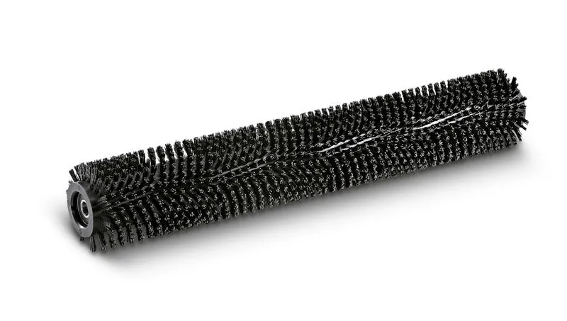 Walzenbürste, sehr hart, schwarz, 638 mm