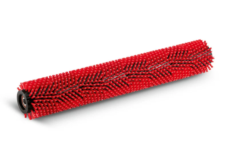 Walzenbürste, mittel, rot, 608 mm
