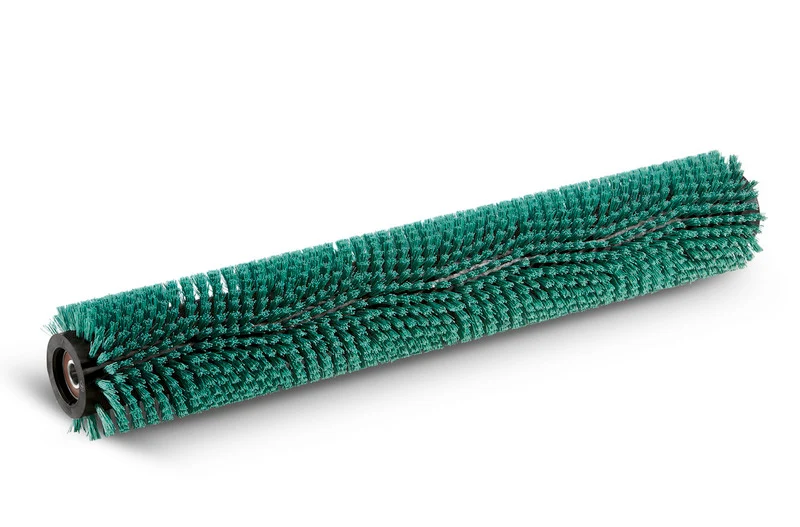 Walzenbürste, hart, grün, 638 mm