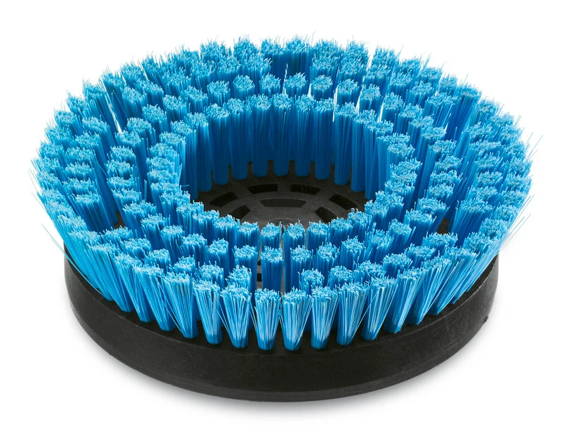 Shampoonierbürste, mittelweich, blau, 170 mm