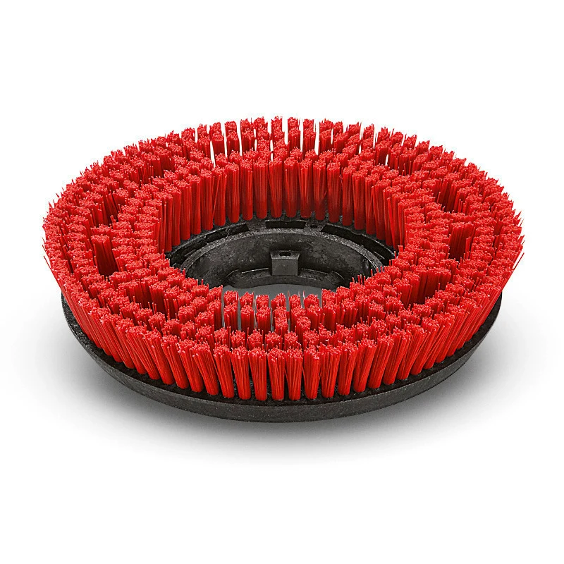 Scheibenbürste, mittel, rot, 460 mm