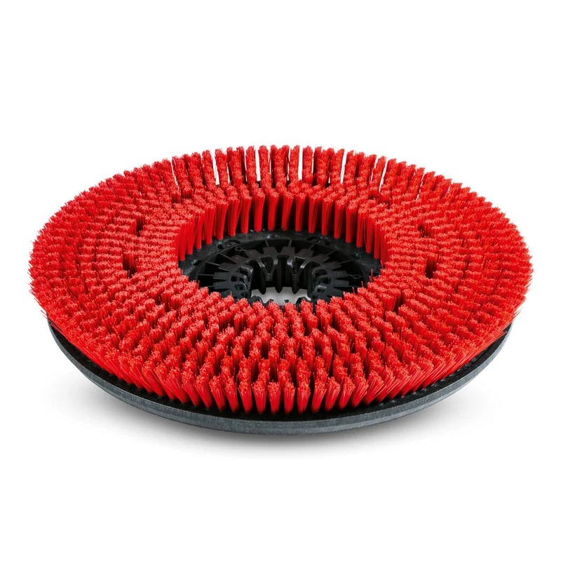 Scheibenbürste, mittel, rot, 300 mm