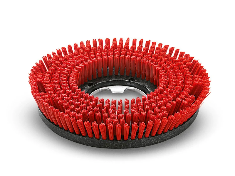 Scheibenbürste, mittel, rot, 330 mm