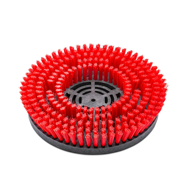 Scheibenbürste, mittel, rot, 200 mm