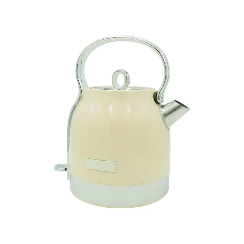 Kölax Retro Wasserkocher – 2L, Retro-Design, für Büro, Hotellerie & Showroom