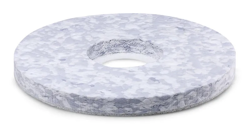 Melaminpad, grau / weiß, 457 mm, 2 Stück