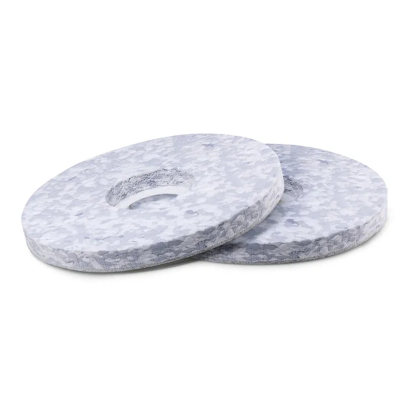 Melaminpad, grau / weiß, 406 mm, 2 x