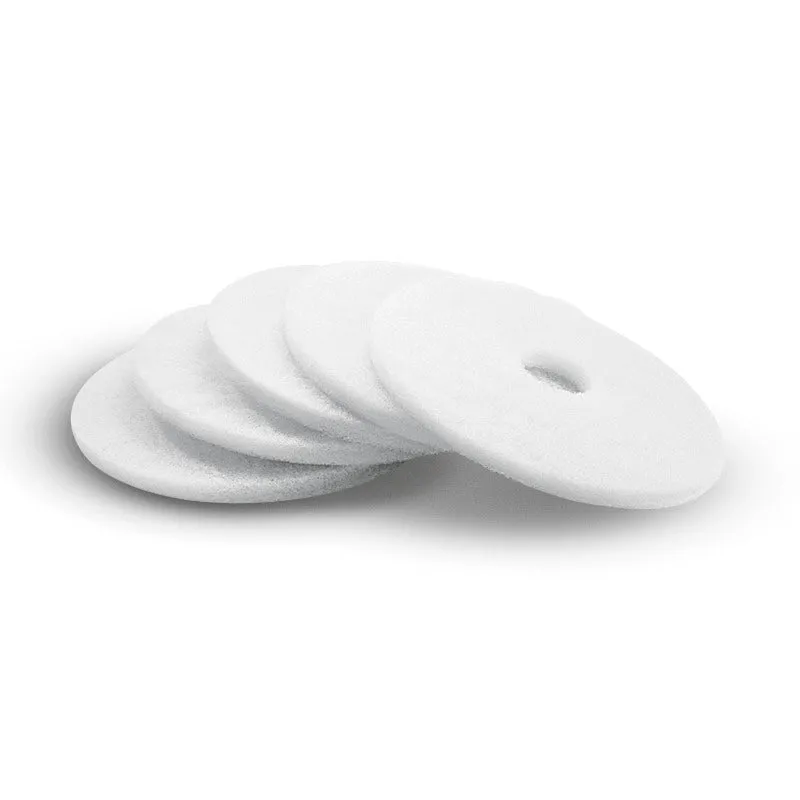 Pad, sehr weich, weiß, 432 mm, 5 Stück