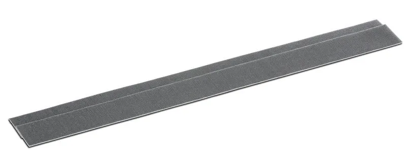Klettverbindung, grau, 650 mm, 2 Stück