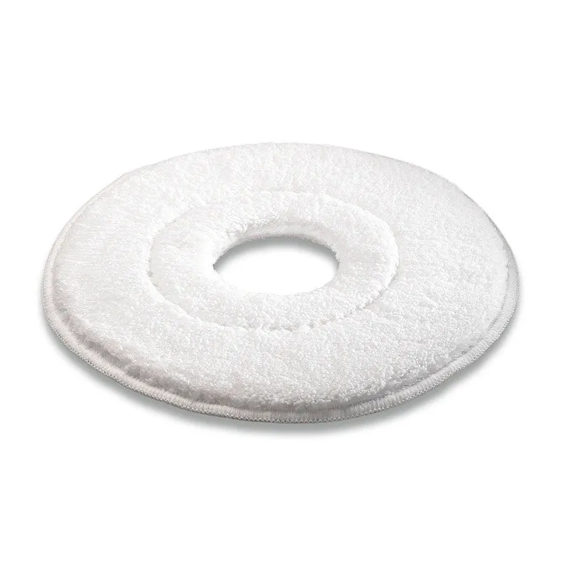 Mikrofaserpad, weiß, 381 mm, 5 Stück
