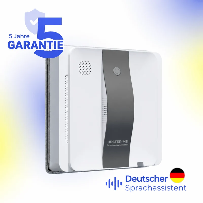 AI-navigasjon Fensterputzroboter HESTER M3 PRO Extra Clean