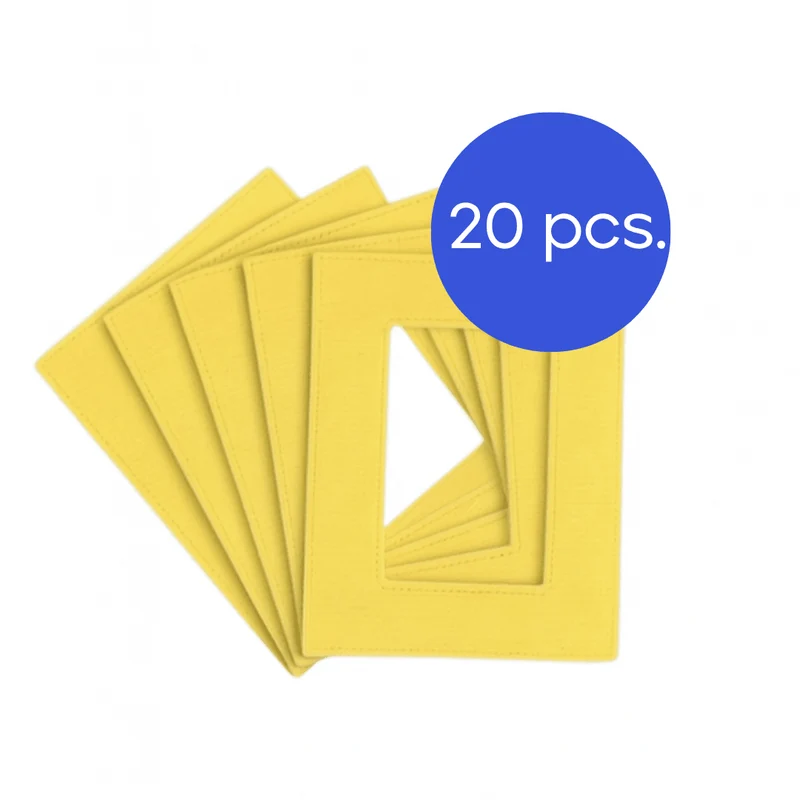 HESTER M3 cleaning cloths, 20 pcs. (yellow)