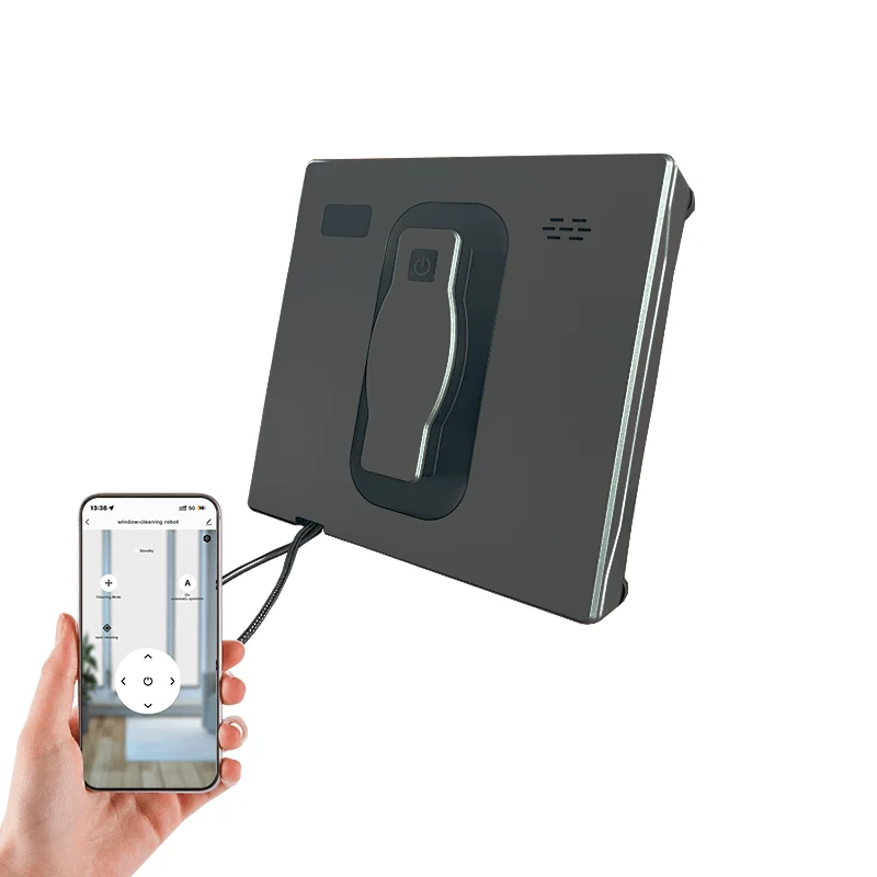HCR-21B Square Robot Window Cleaners for Framed & Frameless Glass | Puruikai Window Cleaning Robot