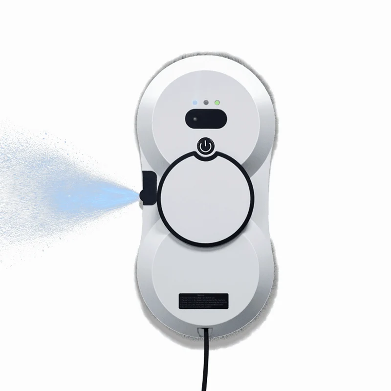 Robot lave vitre HCR-10 ultra-fin – Nettoyeur vitre robot circulaire à pulvérisation simple