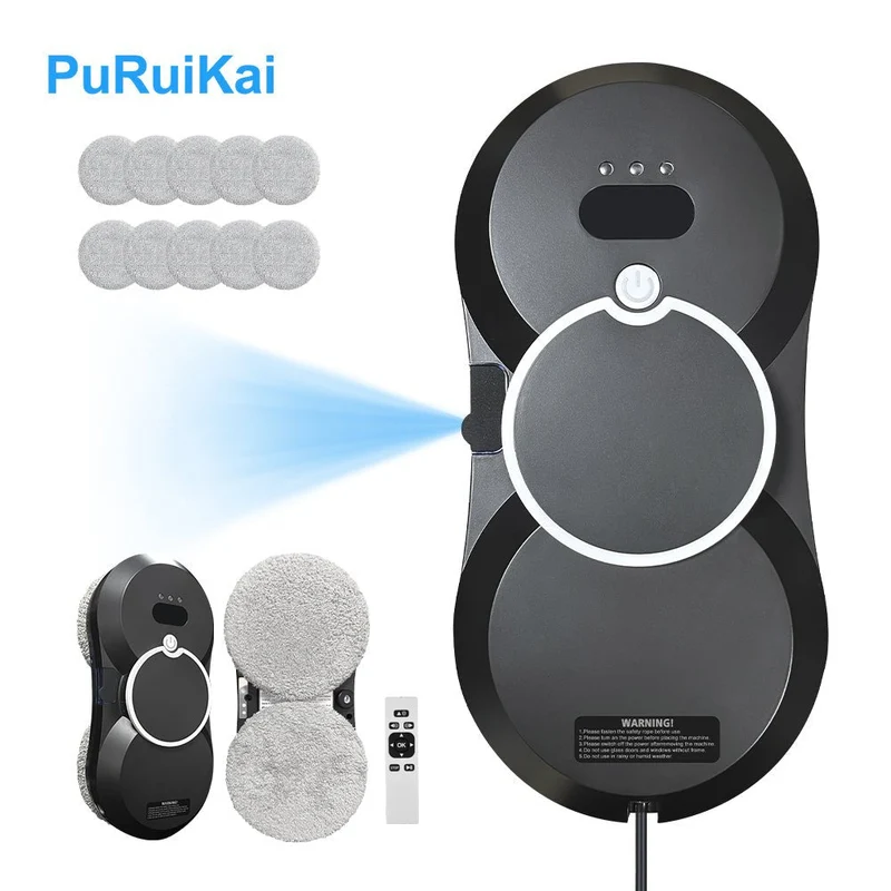 J-HCR-10 Puruikai Smart Window Cleaning Robot – Automatic Electric Window Cleaner