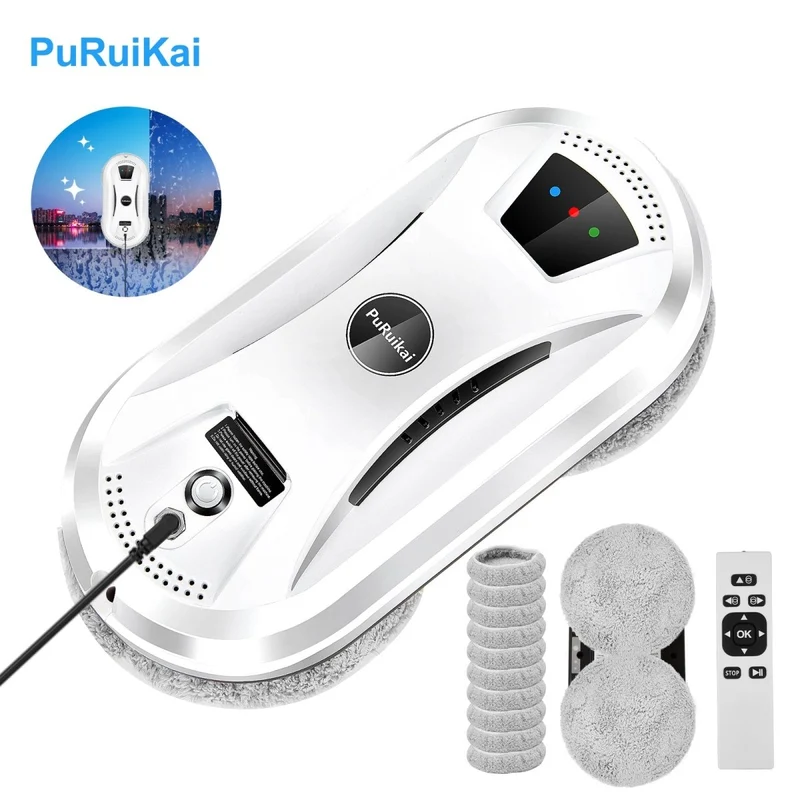 R02 Nettoyeur vitre robot PRK-N361 – Robot pour nettoyer les vitres à pulvérisation manuelle