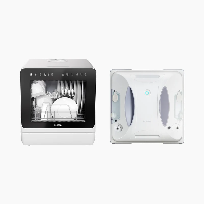U01 Window Cleaning Robot and R09 Dishwasher Bundle