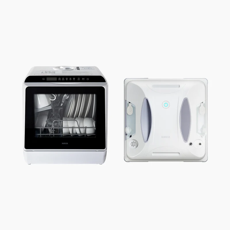 U01 Window Cleaning Robot and R01 Dishwasher Bundle