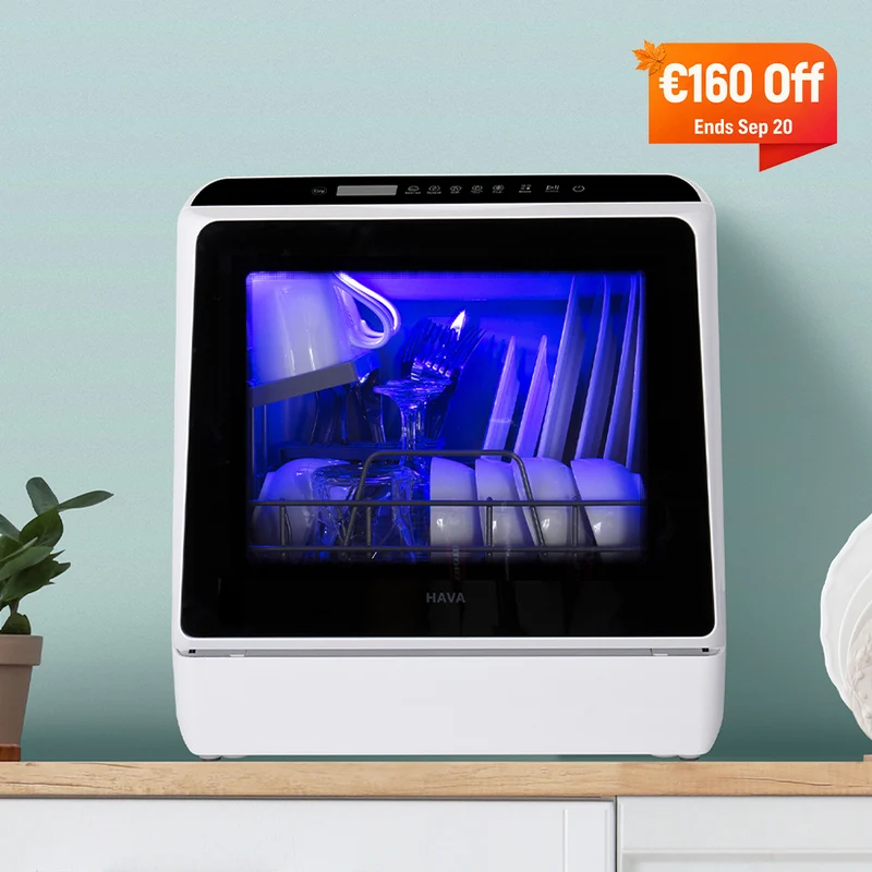 R01 Compact Countertop Dishwasher