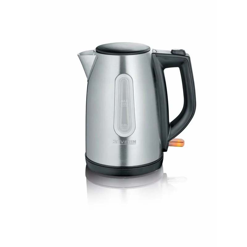 Wasserkocher Severin 3469-000 Black Steel Edelstahl 2200 W 1 L