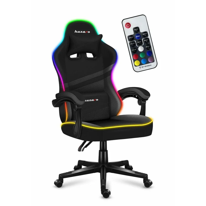 Gaming-Stuhl Huzaro HZ-Force 4.4 RGB Schwarz