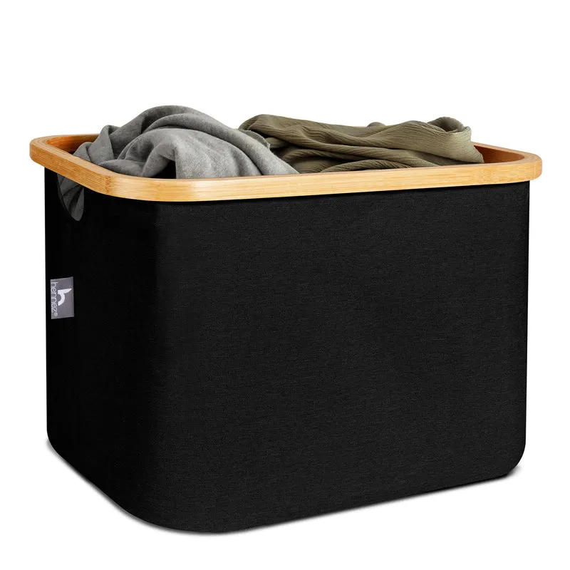 Aufbewahrungskorb "Adrian" 40 l - Schwarz