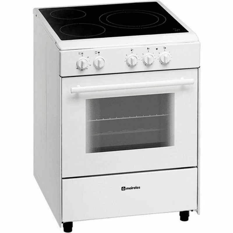 Kombinierter Backofen und Glaskeramik-Kochfeld Meireles E603W 60 x 60 cm Weiß