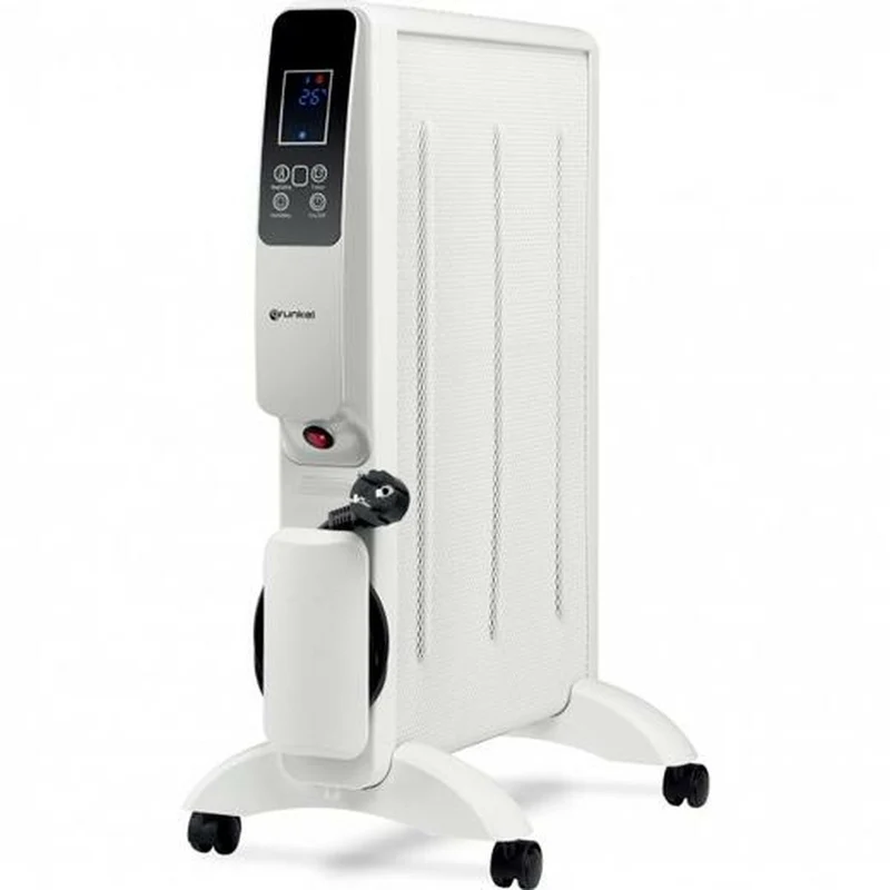Glimmerheizkörper Grunkel Digital Weiß Grau 1500 W