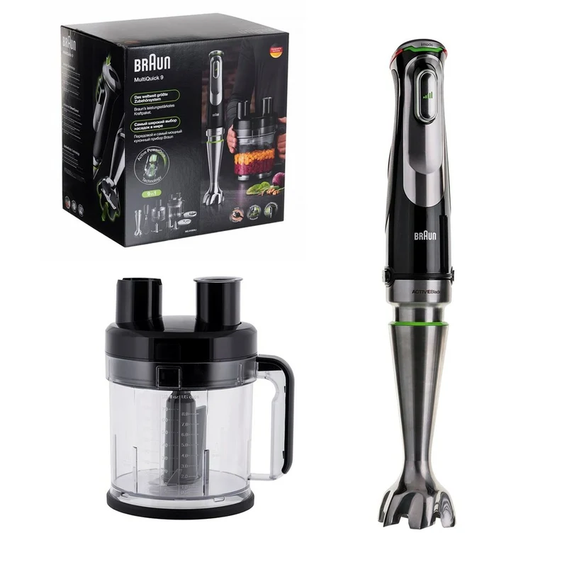 Bechermixer Braun MQ9195XLI Schwarz 1200 W 500 ml