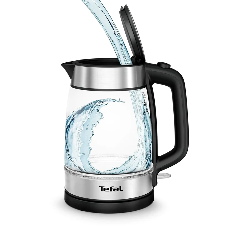 Wasserkocher und elektrischer Teekessel Tefal KI7008 Silberkristall 2200 W 1,7 L