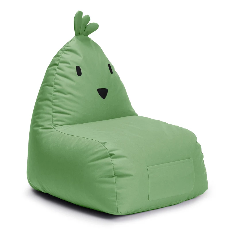Kindersitzsack Animal Line Chick (200 L) - indoor & outdoor - Pastell Grün