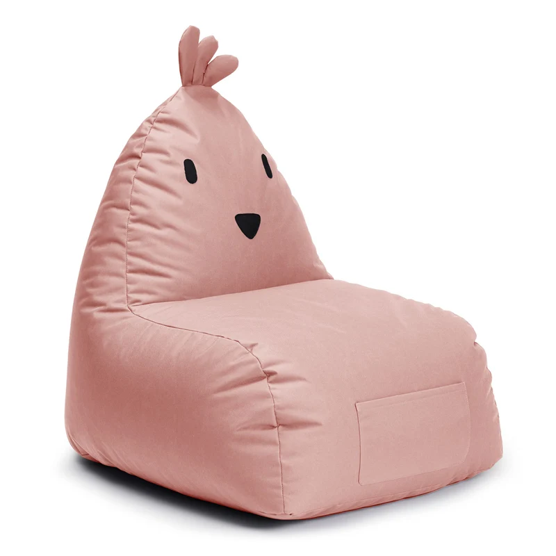 Kindersitzsack Animal Line Chick (200 L) - indoor & outdoor - Pastell Pink