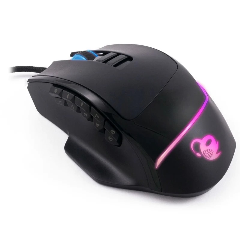 Gaming-Maus CoolBox ProSwap Modular RGB Schwarz